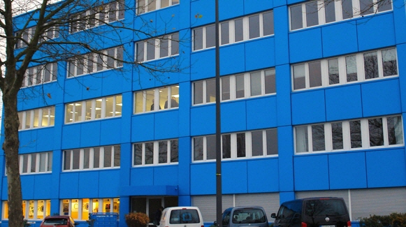 Das blaue Haus in Köln